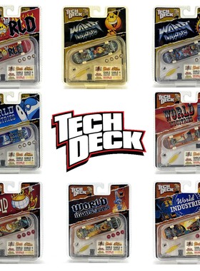 Tech Deck World Industries经典合金支架指尖手指滑板技巧炫酷装