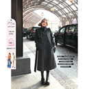 微胖大码 呢子大衣 格雷系双排扣毛呢外套女2025秋冬新款 安妮不火