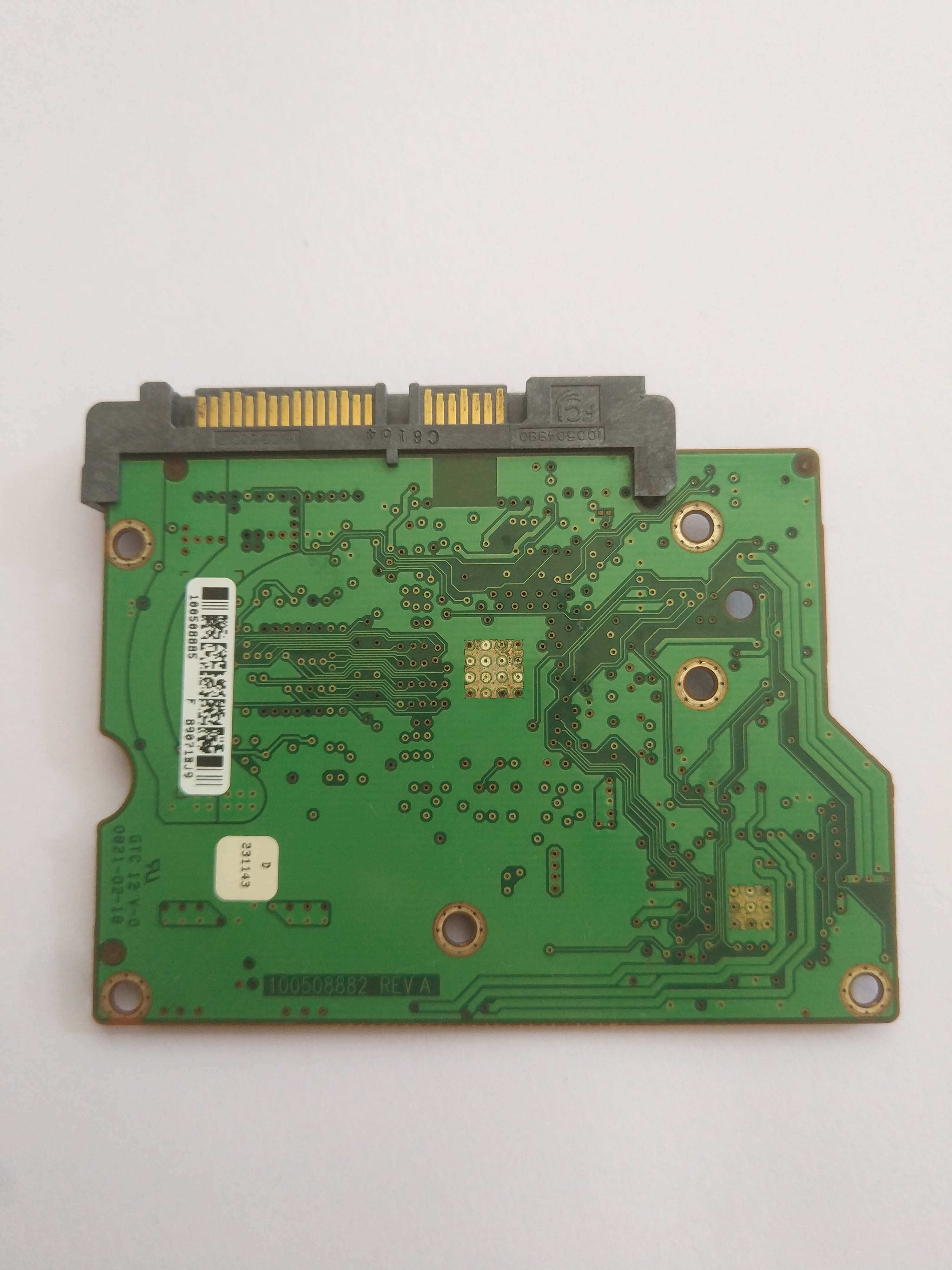 希捷 硬盘台式pcb电路板 板号100508882 rev a