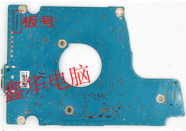 东芝500G 750G 1T板号G003250A移动硬盘电路板改成SATA/串口硬盘