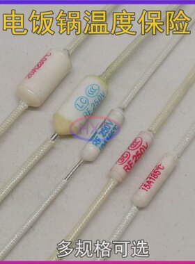 适用三角牌电饭锅配件温度保险丝陶瓷熔断器RF/130/165/185/216度