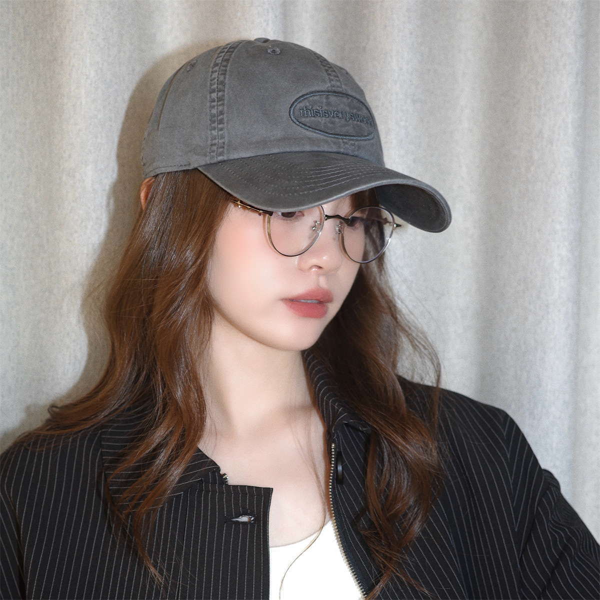 自留！丁走走百搭水洗纯棉棒球帽