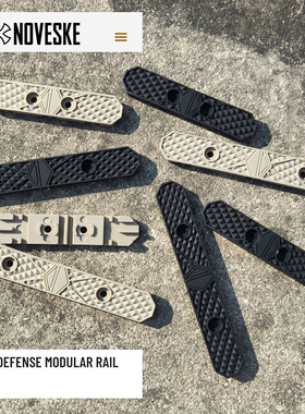 NOVESKE  IRREGULAR DEFENSE MODULAR RAIL COVERS MLOK N4