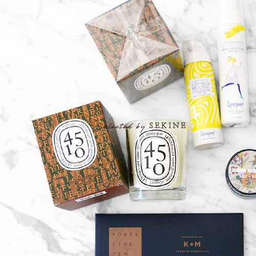 Sekine试香 diptyque 4510 香氛蜡烛 合作款限定 分装小样体验D1