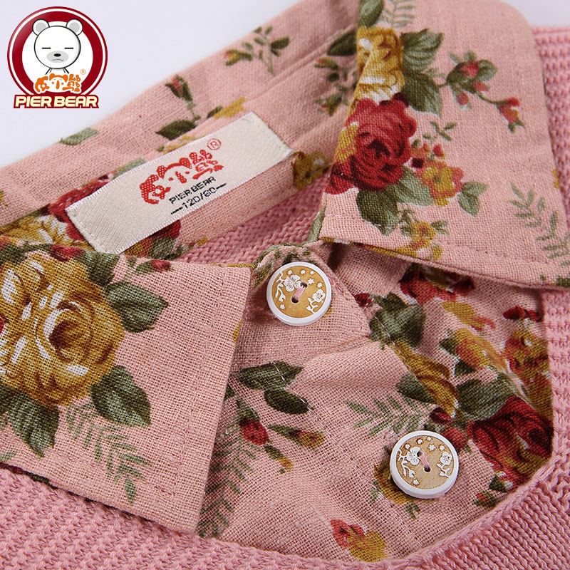 Pull fille PIER BEAR à manche longue - Ref 2104032 Image 4
