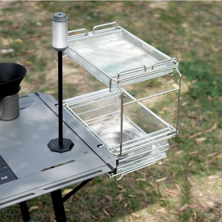 BUENOFE不锈钢置物架双层置物架