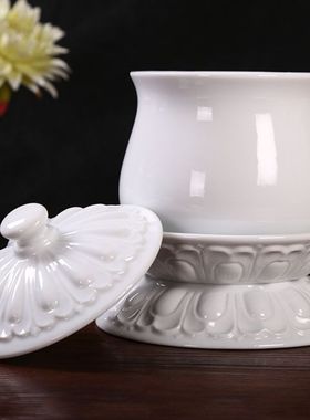 寺庙专用供杯道观特大号陶瓷水杯