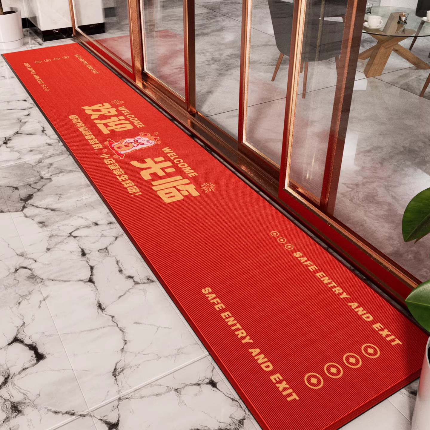 商用迎宾地垫店铺超市酒店门口入户门进门脚垫室外防滑垫定制地毯,居家布艺,商业地毯地垫,淘宝优惠券,粉丝福利购,淘宝优惠卷