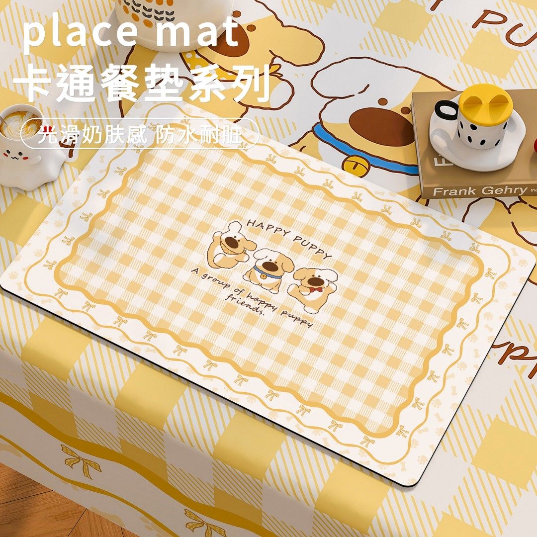 餐桌防烫隔热垫奶油风餐垫小块桌垫防水防油免洗桌布咖啡机桌面垫,居家布艺,餐垫,淘宝优惠券,粉丝福利购,淘宝优惠卷