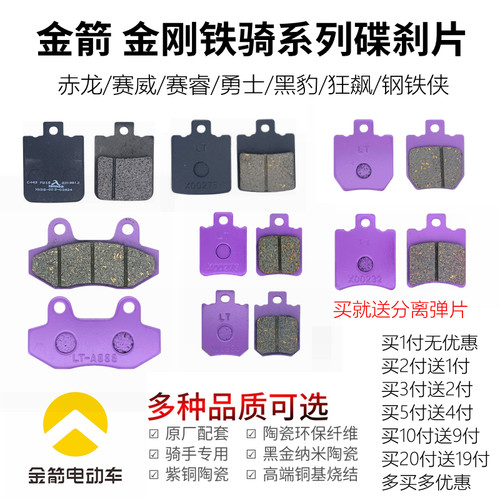 金箭龙赛威赛睿勇士陶瓷刹车片