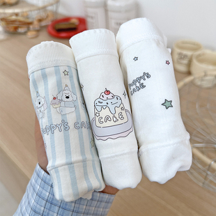 蛋糕狗~内裤女生纯棉裆抗菌加长裆部a类棉小清新日系少女可爱甜美