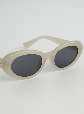 个性小众复古风猫眼镜框太阳墨镜