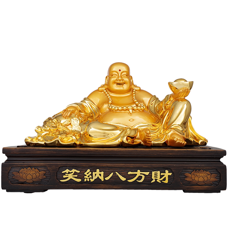 招财弥勒佛供奉客厅家居摆设