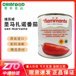维苏威 圣马扎诺san marzano去皮番茄酱罐头2.5kg 意大利进口商用