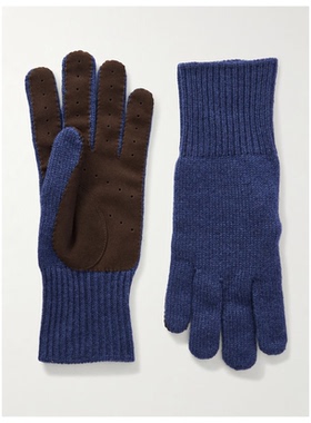 布鲁内洛·库奇内利 山羊皮边 手套男