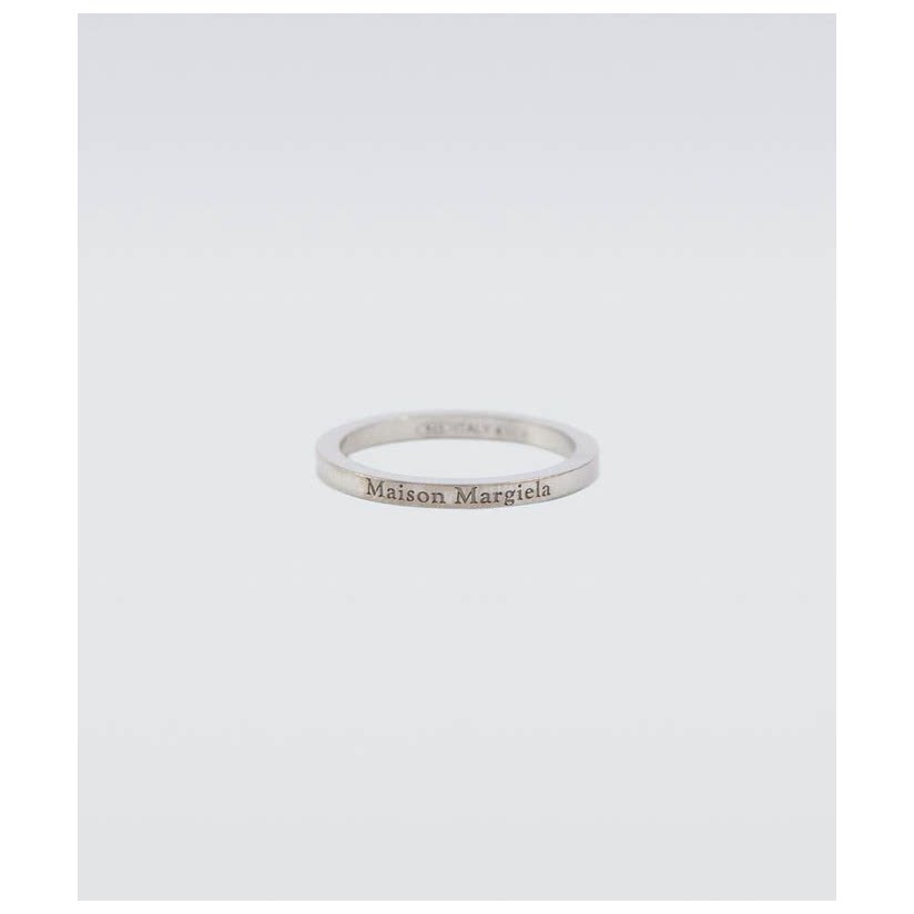 maison margiela 马丁·马吉拉 徽标银色戒指男