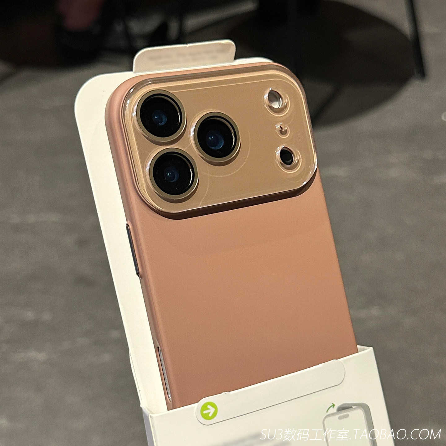 全包带水晶镜头膜适用苹果17pro手机壳17promax卡其奶茶色iPhone16高级感plus小众15超薄14硬壳13独立按键12