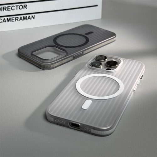 适用苹果15光栅硬壳简约