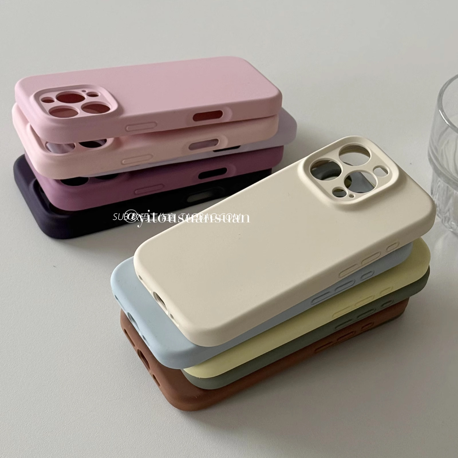 简约软糯液态硅胶适用K80小米15/14手机壳15pro耐脏13红米K70镜头全包k60防摔磨砂套ultra情侣高级感防指纹女