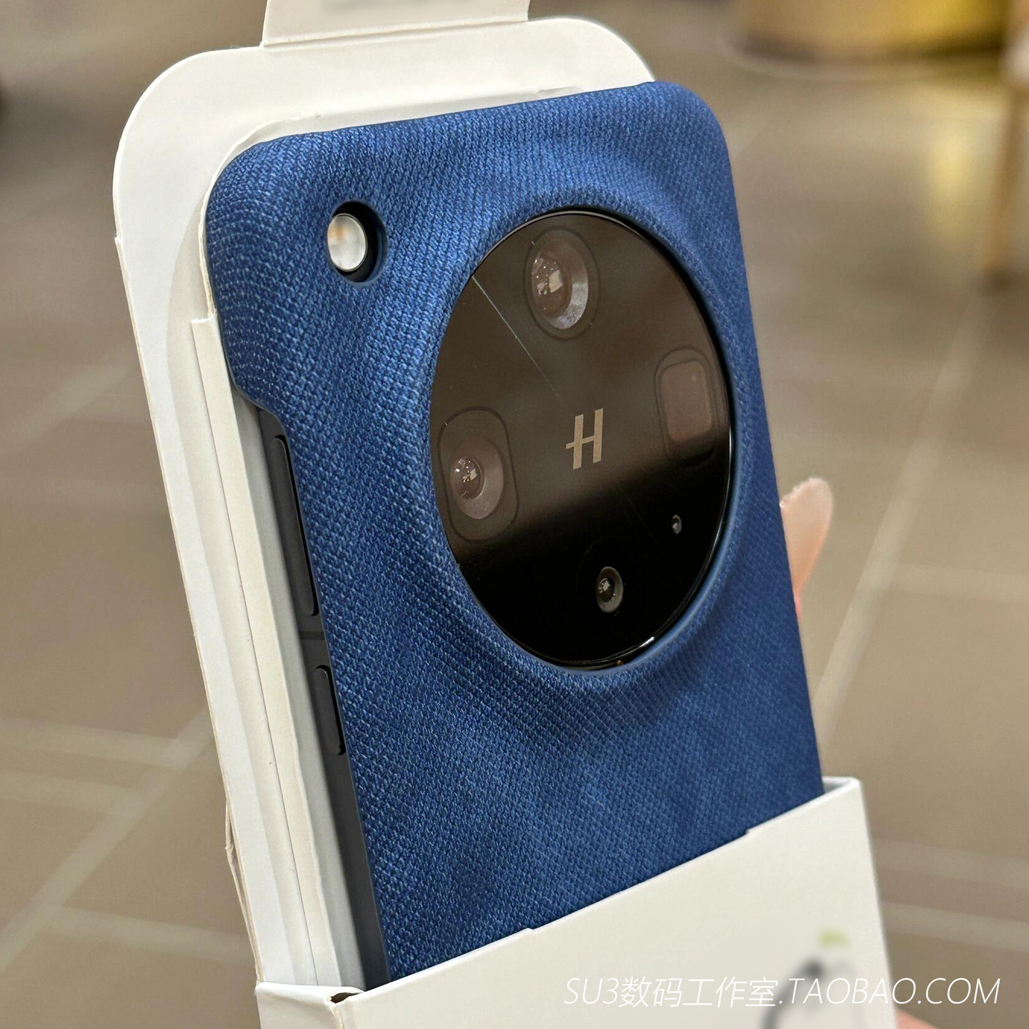 牛仔布纹深蓝色magic7魔术6pro适用荣耀400手机壳300简约200半包x70硬壳x60防摔x50高级感小众散热磨砂无边框