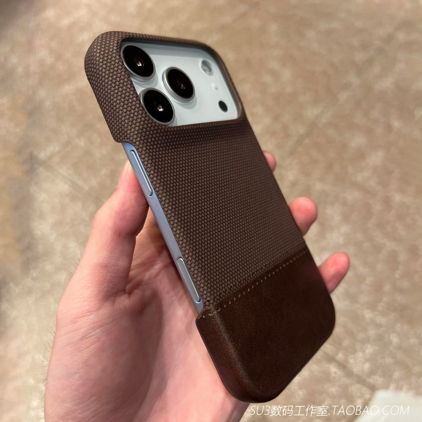 不包按键适用小米15华为mate70pro手机壳60棉麻编织纹拼接Pura70ultra素皮棕咖色无边框一加Ace5大孔13高级2+