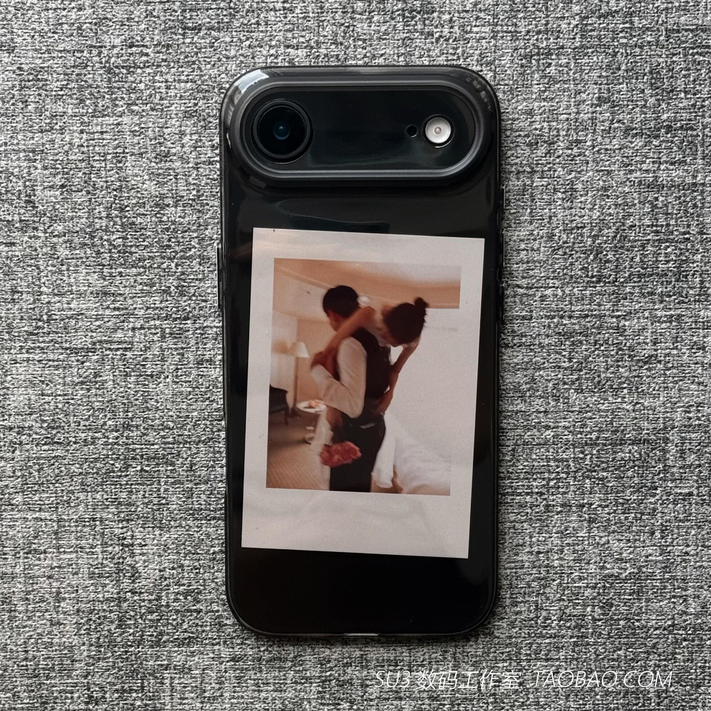 超轻超薄高透黑软壳适用华为mate80promax手机壳mate70pro全包60隐形Pura80ultra裸机感nova15透明黑色高级女