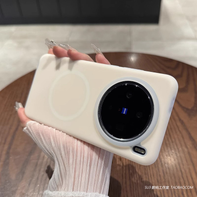 FindX8磁吸无线充电液态硅胶适用oppoFindX8手机壳pro一加Ace5不发黄Reno13果冻磨砂古董奶白纯色亲肤magsafe