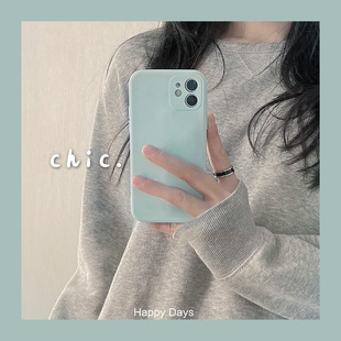 K11x适用oppoReno4/3pro手机壳5薄荷绿se奶蓝色R17液态6硅胶R15直边Reno10/9/8pro+少女7高级Findx6/X5软X3套