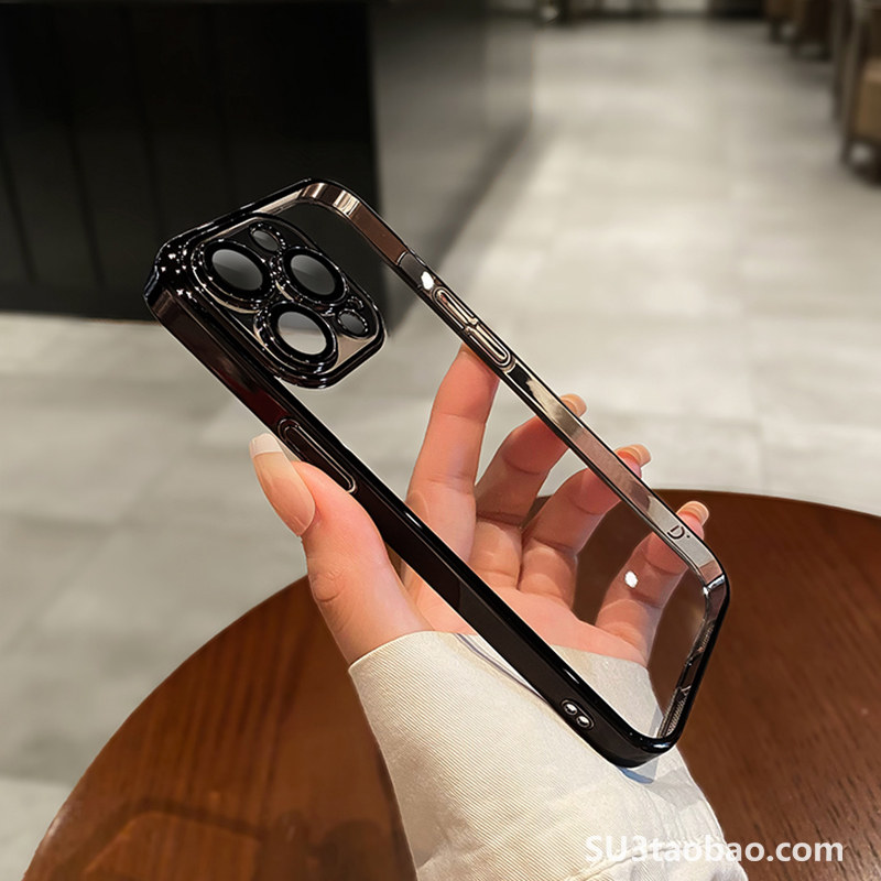 S16不发黄S15电镀e亚克力X80适用vivoX90手机壳X70pro+高级感X60t黑色X50高清透明X30硬壳IQOO11简约超薄全包