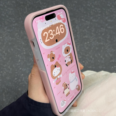 Q弹耐脏ins浅粉色k90果冻max液态硅胶17适用K80小米15手机壳14pro软糯13红米K70至尊版ultra透明K6全包防摔纯