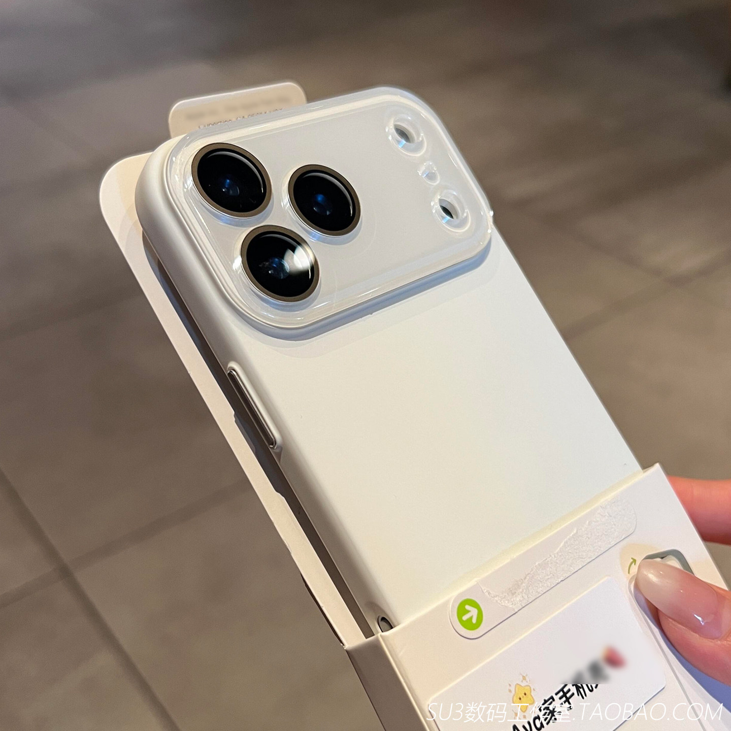 全包带水晶镜头膜适用苹果17pro手机壳17promax纯白色iPhone16高级感plus小众15超薄14硬壳13纯色2独立按键女