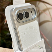 白月光荔枝纹磁吸充电适用荣耀500华为mate80pro手机壳max小众70Air简约magic8电镀硬壳磨砂素皮防摔防指纹女