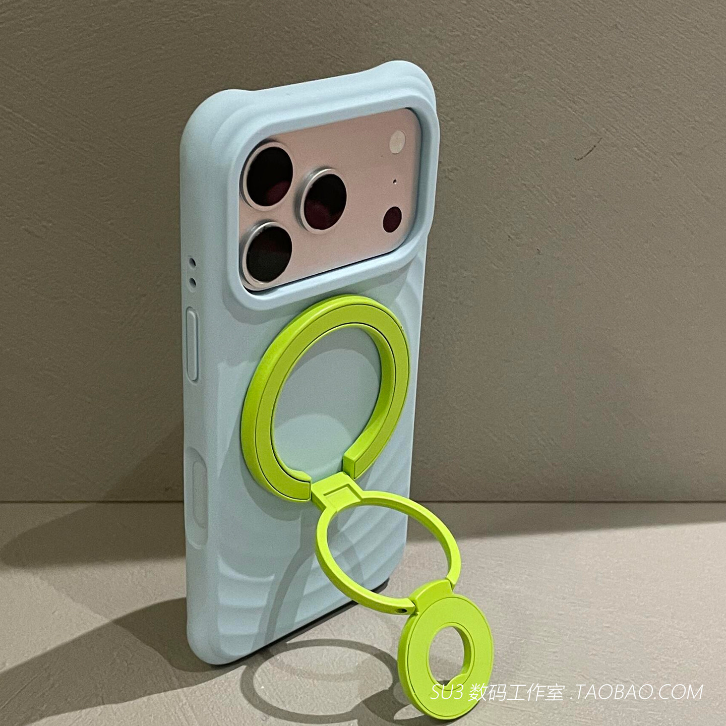 双面强磁吸三折叠支架站立适用华为mate80手机壳70pro+波漾max液态硅胶60网红Pura80ultra指环扣女高级感防摔