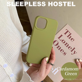 17pro复古豆蔻绿K80适用15小米14手机壳13液态硅胶ultra红米K70高级K60至尊版 note绿色 软糯Max全包k90耐脏t