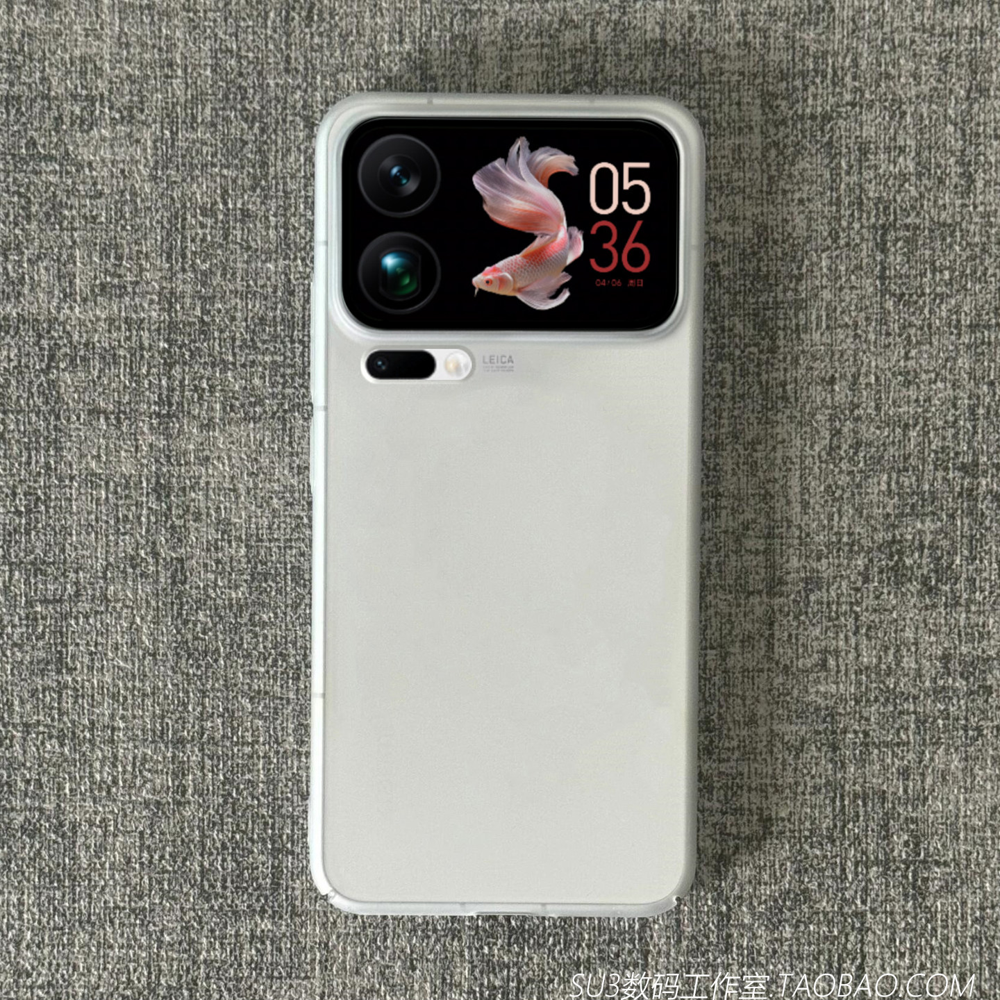 超薄细磨砂防指纹适用17小米17pro手机壳17promax简约15s透白色14半透明13裸机手感ultra新款防摔硬壳保护套