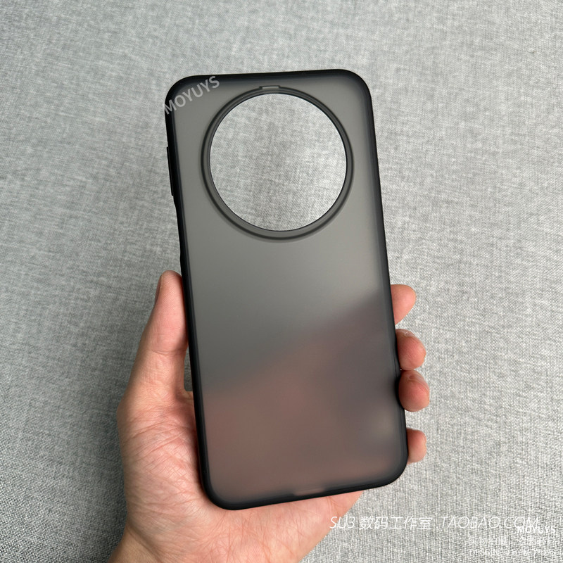 磨砂透黑色撞色适用华为mate80pro手机壳80promax商务Pura80ultra荣耀500防摔magic8男x70肤感半透明大孔新款