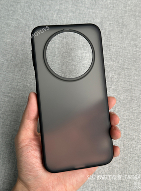 磨砂透黑色撞色适用华为mate80pro手机壳80promax商务Pura80ultra荣耀500防摔magic8男x70肤感半透明大孔新款