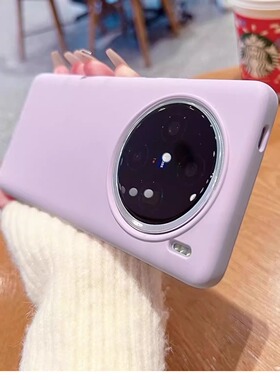 浅色芋泥紫适用vivoX100手机壳pro液态硅胶X90软糯IQOO12磨砂11s橡皮擦neo9全包8网红x80香芋紫S17厚女豆紫色