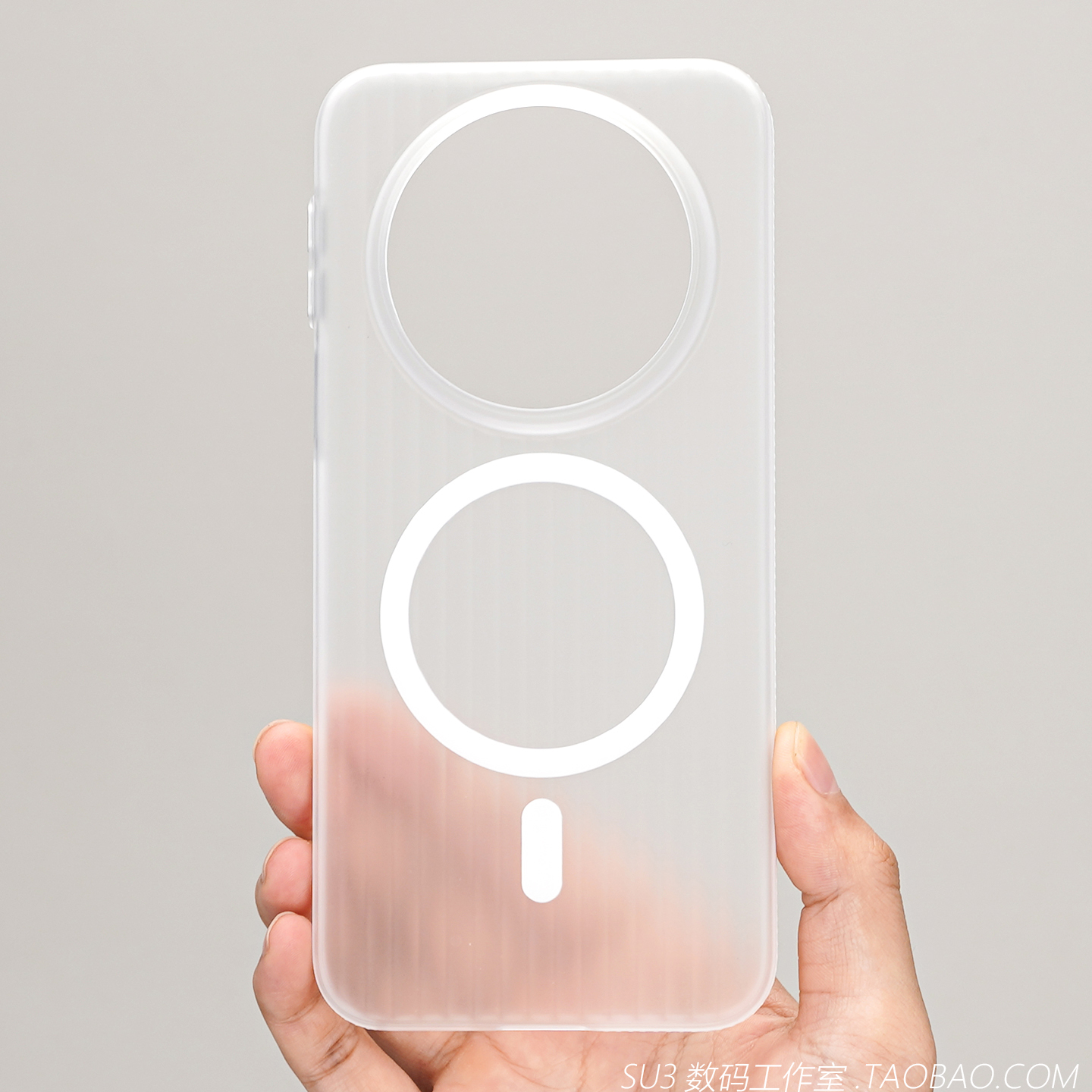 Magsafe磁吸防滑边框瓦楞条纹适用oppoFindX9手机壳X8pro简约X8s+磨砂ultra防摔Reno15磨砂白14硬13一加Ace6