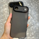 磨砂透黑色超薄软壳适用iPhone17苹果17pro手机壳max简约16plus全包镜头15裸机肤感14防摔13独立按键12防指纹