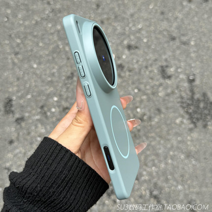 X300磁吸无线充电湖蓝色X200s适用vivoX200Ultra手机壳X100超薄S30pro硬mini镜头加高X90简约S19全包防摔