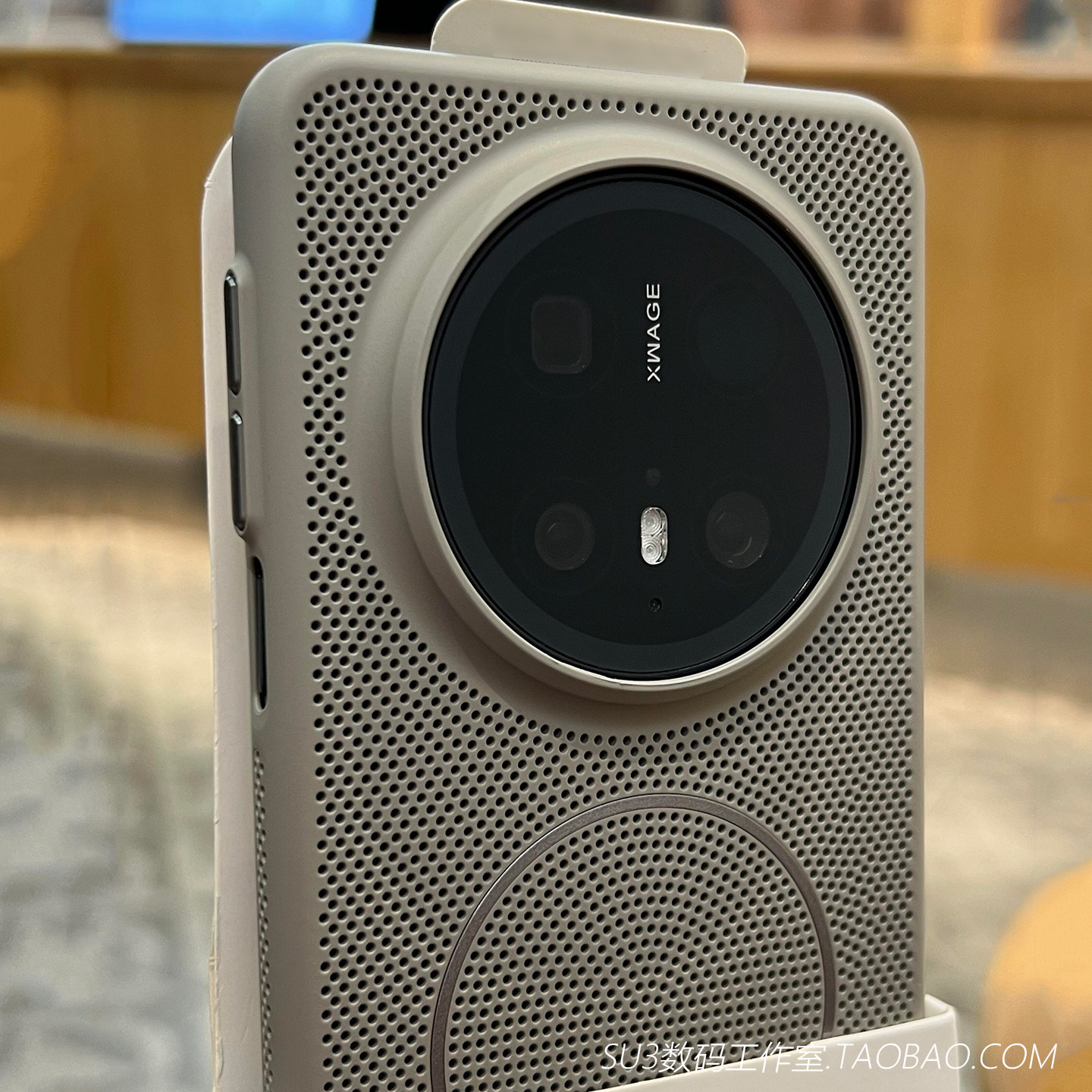 磁吸无线充电散热蜂窝透气适用mate70/60华为mate70pro手机壳+钛灰色Pura80ultra超薄简约高级感防摔细圈硬壳