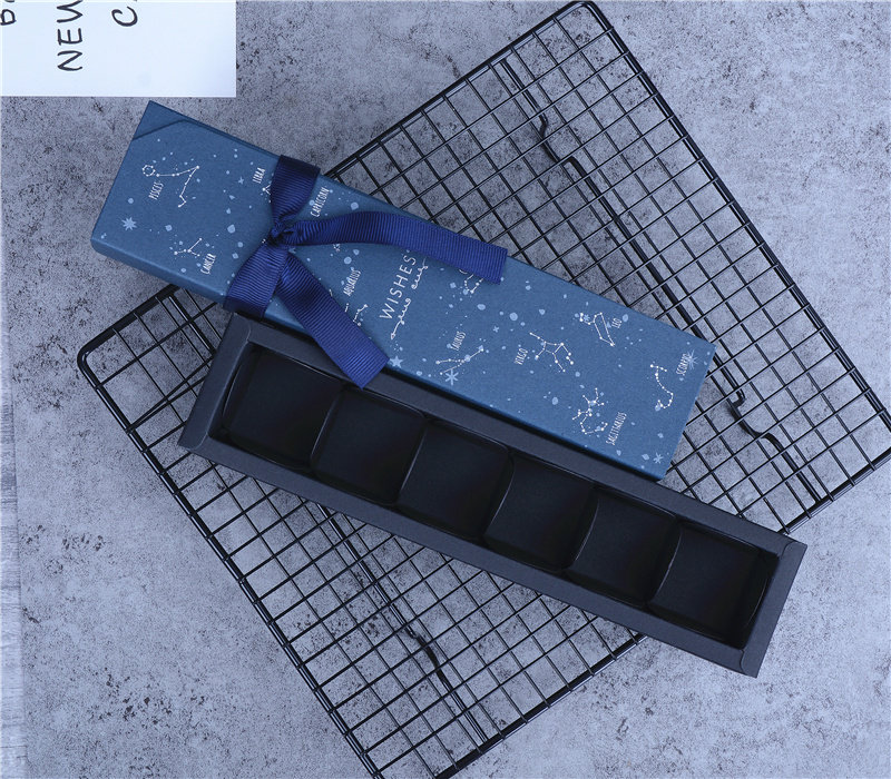 10套 6粒巧克力盒12星座星空巧克力包装盒星球礼盒生巧克力生巧盒,厨房/烹饪用具,点心包装盒/包装袋,淘宝优惠券,粉丝福利购,淘宝优惠卷