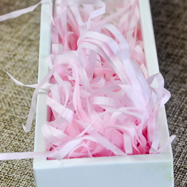 拉菲草碎纸丝礼品盒填充纸丝喜糖盒填充物多色 1袋 40克