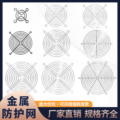 镀络金属网欣瑞丰散热风扇防护网