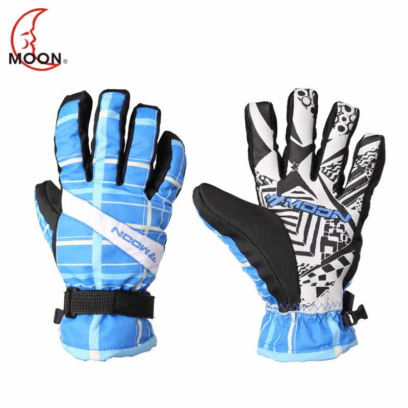 Gants pour vélo mixte MOON - Ref 2241335 Image 5