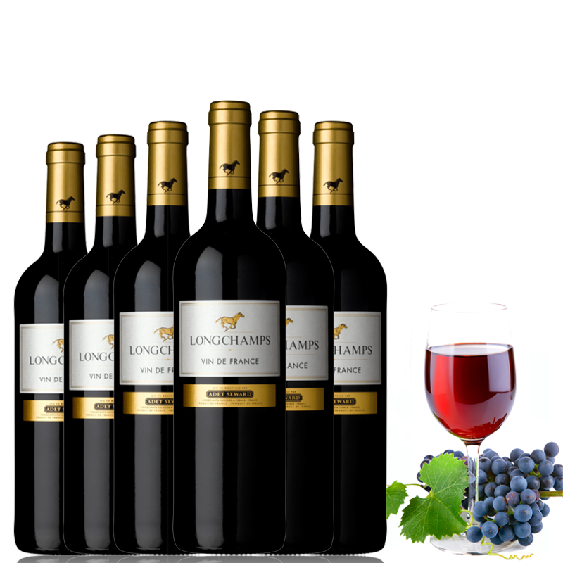 必得利【金马】系列赤霞珠葡萄酒法国原瓶进口包装 750ml整箱餐酒