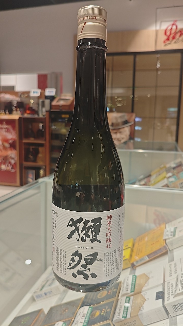 獭祭45纯米大吟酿清酒瓶装日本进口 720ml四割五分