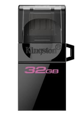 金士顿32G手机u盘USB3.2高速OTG优盘DTDUO3G2 32G电脑两用安卓U盘