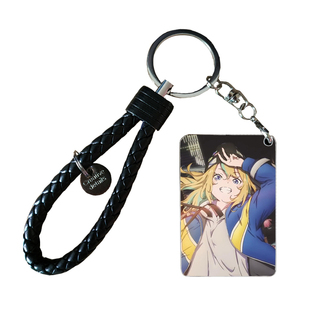 夜晚的水母不会游泳钥匙扣花音真昼动漫二次元周边小挂件照片定制